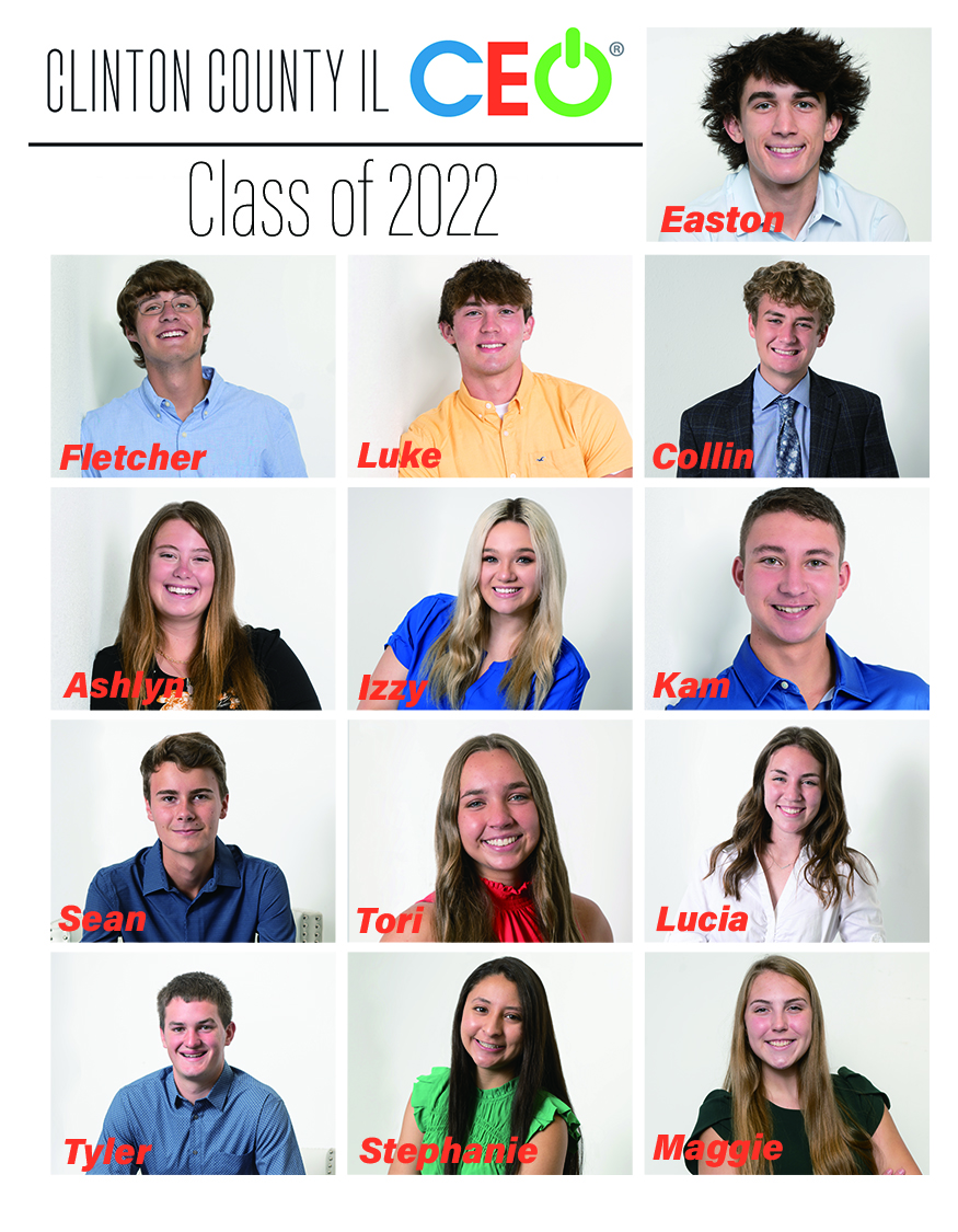 Clinton County IL CEO Class of 2022 Students
