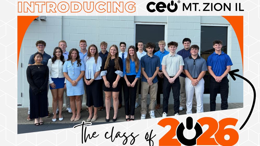 Mt Zion IL CEO Class of 2026 Students